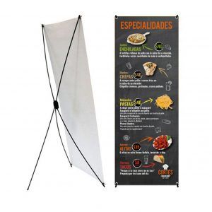 Display banner X