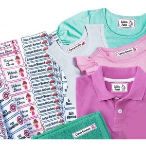 40 Calcomanías para ropa personalizadas