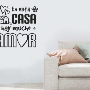 En esta casa hay mucho amor