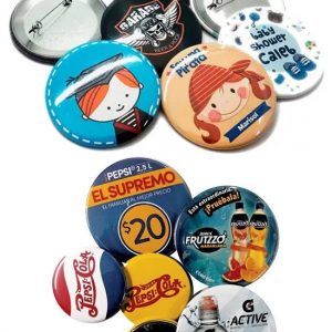 60 Fotobotones  personalizados