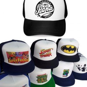 10 Gorras personalizadas para eventos, logo, texto, imagen