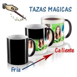 Taza mágica personalizada