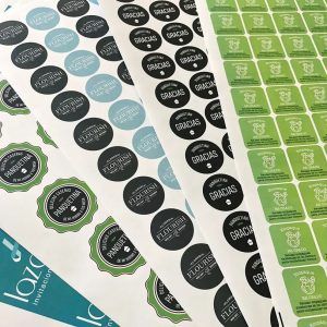 Calcomanías personalizadas / Corte a registro