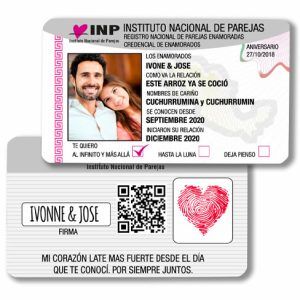 Credencial Oficial para Parejas Amorosas